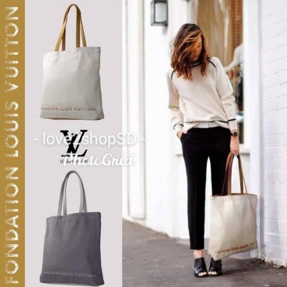 Louis Vuitton Fondation Limited Edition Tote Shopping Bag BRAND NEW Authentic - Picture 2 of 9